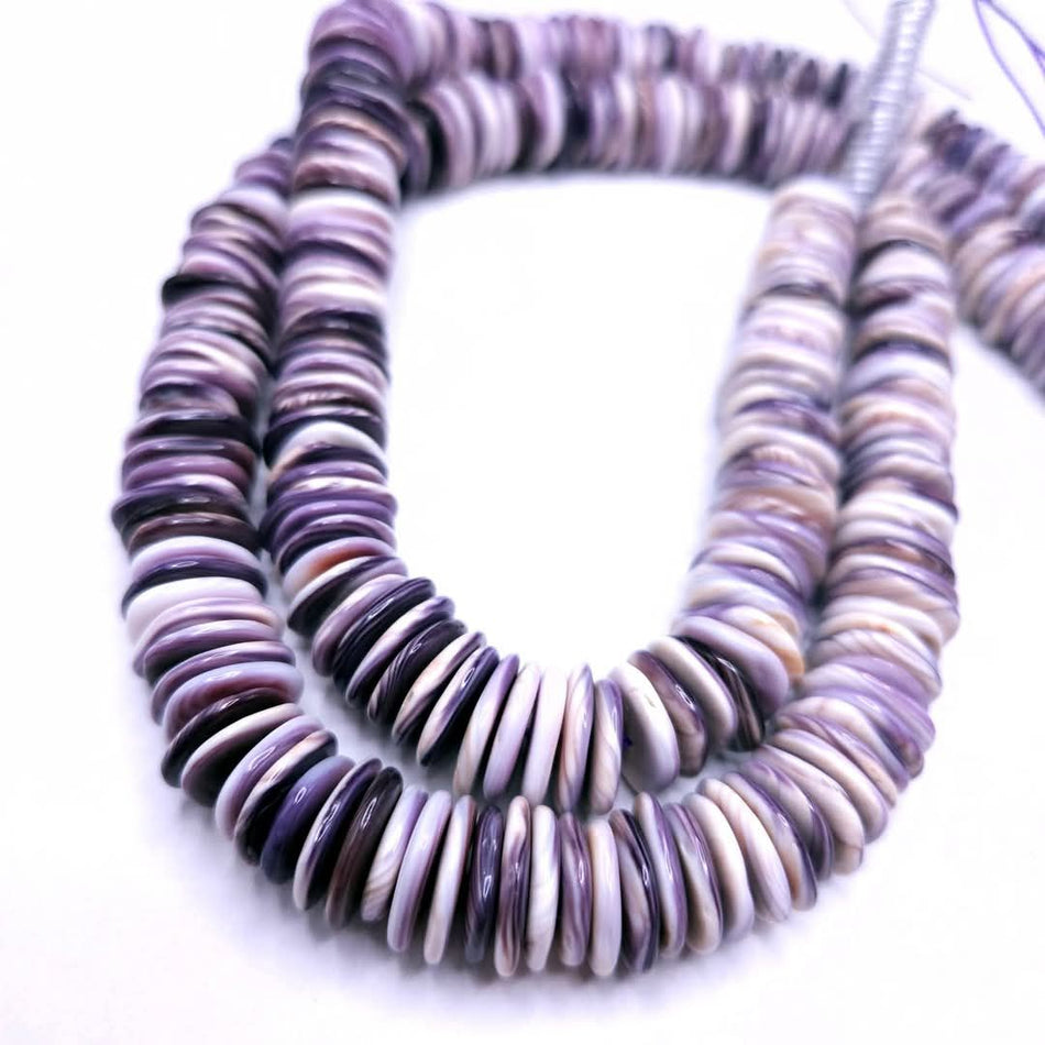 Wampum Shell (Premium Quality)
13mm disks 16" strand
