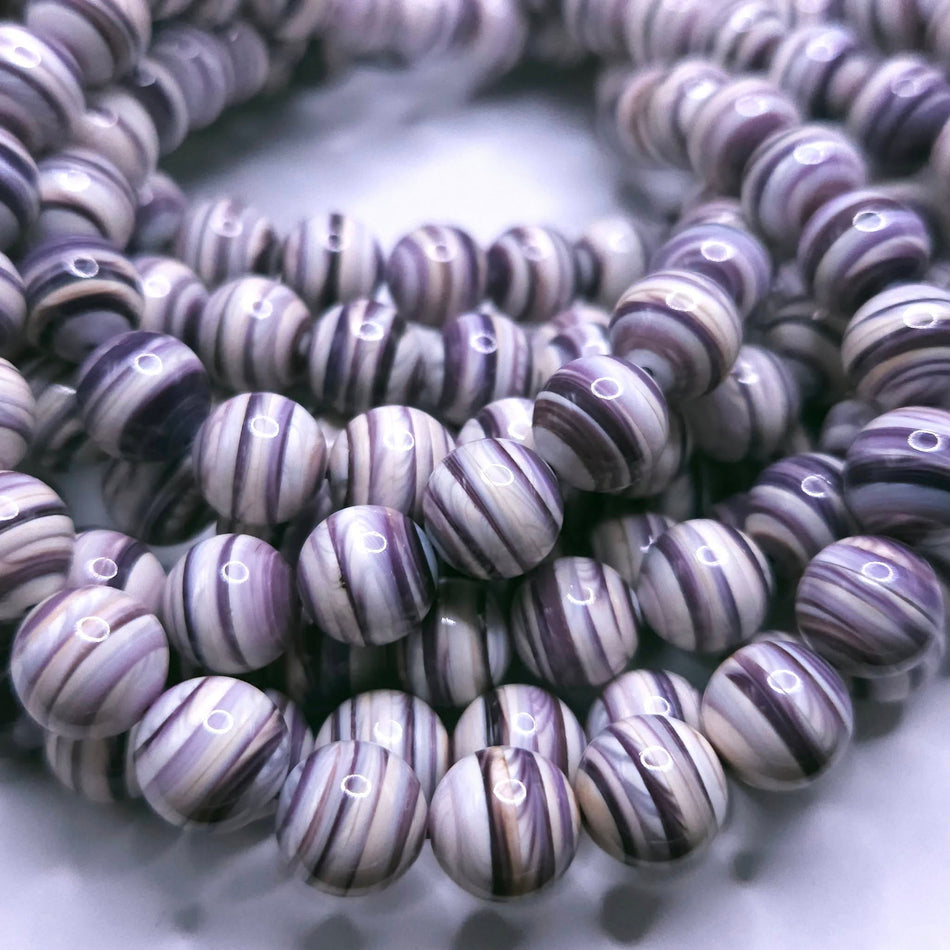 Wampum shell (Premium Quality)
 10mm, per bead