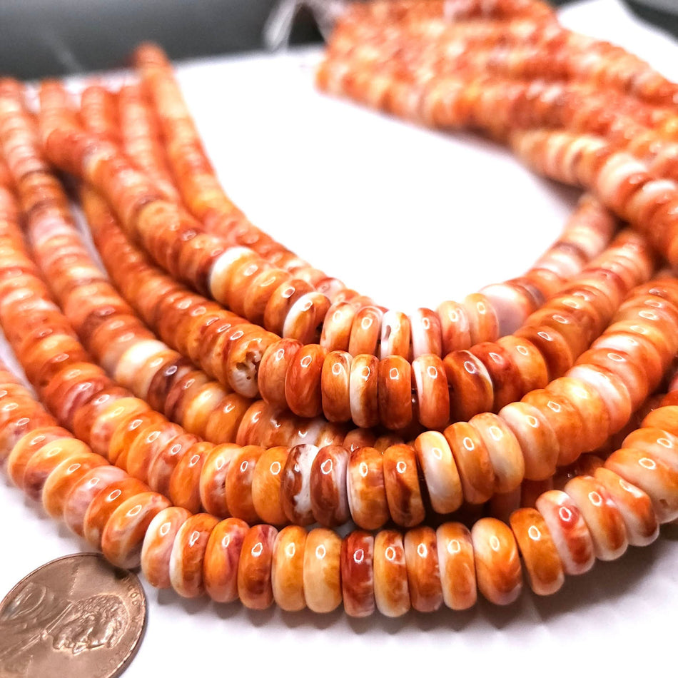 Spiny Oyster (Premium Quality)
10mm, 16" strand (over 90 beads)
