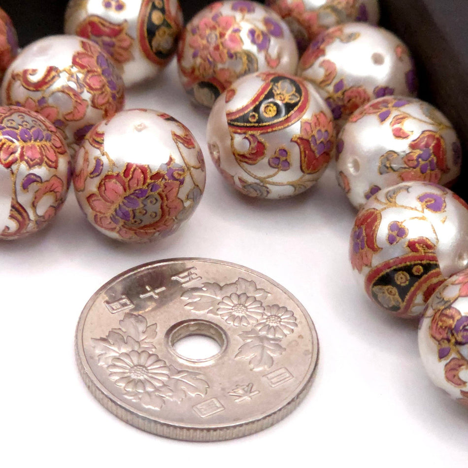 Japanese Tensha Beads, 12mm